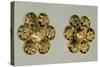 Gold Rosette Ornaments from Milos-null-Stretched Canvas