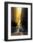 Gold Rush, San Francisco, Magical California Street Sunrise Light-Vincent James-Framed Photographic Print