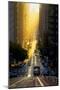 Gold Rush, San Francisco, Magical California Street Sunrise Light-Vincent James-Mounted Photographic Print