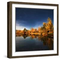 Gold Rush-Philippe Sainte-Laudy-Framed Photographic Print