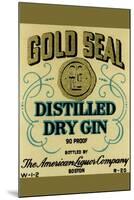 Gold Seal Distiller Dry Gin-null-Mounted Art Print