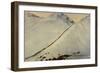 Gold Seekers Crossing the Chilkoot Pass During the Alaskan Gold Rush, 1896-1899-null-Framed Photographic Print