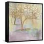 Gold Serene Forest II-Patricia Pinto-Framed Stretched Canvas