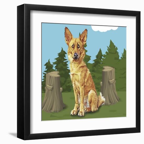 Gold Sheppard-Kim Curinga-Framed Art Print