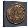 Gold Solidus of Arcadius, Emperor of East, Minted in Minalo, 383 Ad, Roman Coins AD-null-Stretched Canvas