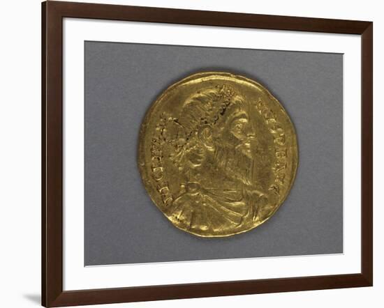 Gold Solidus of Constantine III-null-Framed Giclee Print