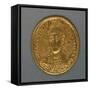 Gold Solidus of Constantius II, Minted by Mint of Antioch, Recto, Coins of Antioch AD-null-Framed Stretched Canvas