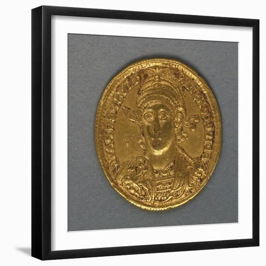 Gold Solidus of Constantius II, Minted by Mint of Antioch, Recto, Coins of Antioch AD-null-Framed Giclee Print