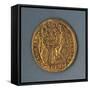 Gold Solidus of Constantius II, Minted by Mint of Antioch, Verso, Coins of Antioch AD-null-Framed Stretched Canvas