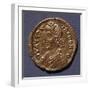 Gold Solidus of Honorius Bearing Image of Emperor, Minted in Ravenna, Recto, Roman Coins-null-Framed Giclee Print