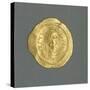 Gold Solidus of Justinian Great, Byzantine Emperor, Verso, Byzantine Coins, 6th Century-null-Stretched Canvas