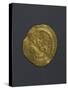 Gold Solidus of Justinian Great, Byzantine Emperor, Verso, Byzantine Coins, 6th Century-null-Stretched Canvas