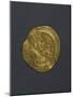 Gold Solidus of Justinian Great, Byzantine Emperor, Verso, Byzantine Coins, 6th Century-null-Mounted Giclee Print