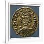 Gold Solidus of Sicone I, Prince of Benevento, Recto, Lombard Coins, 9th Century-null-Framed Giclee Print