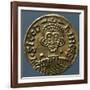 Gold Solidus of Sicone I, Prince of Benevento, Recto, Lombard Coins, 9th Century-null-Framed Giclee Print