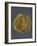Gold Solidus of Theodosius II, Byzantine Emperor, Recto, Byzantine Coins, 5th Century-null-Framed Giclee Print