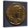 Gold Solidus of Valeno, 364-378, Roman Coins AD-null-Stretched Canvas