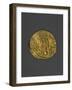 Gold Solidus, Verso, Byzantine Coins, 6th Century-null-Framed Giclee Print