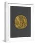 Gold Solidus, Verso, Byzantine Coins, 6th Century-null-Framed Giclee Print