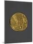 Gold Solidus, Verso, Byzantine Coins, 6th Century-null-Mounted Giclee Print