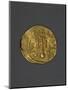 Gold Solidus, Verso, Byzantine Coins, 6th Century-null-Mounted Giclee Print