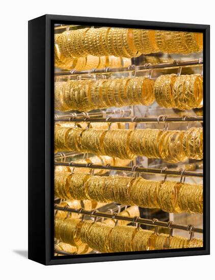 Gold Souk, Deira, Dubai, United Arab Emirates, Middle East-Gavin Hellier-Framed Stretched Canvas