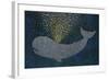 Gold Spraying Whale-Cora Niele-Framed Giclee Print