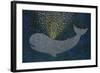 Gold Spraying Whale-Cora Niele-Framed Giclee Print