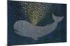 Gold Spraying Whale-Cora Niele-Mounted Giclee Print