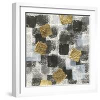 Gold Squares I-Chris Paschke-Framed Art Print