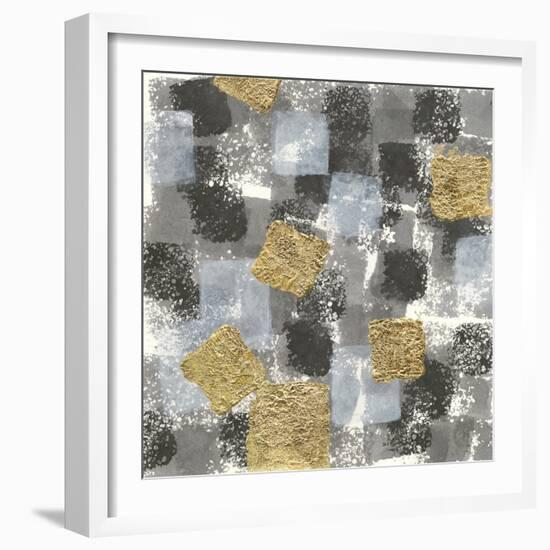 Gold Squares II-Chris Paschke-Framed Art Print