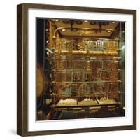 Gold Stall, Hamadiyyeh Souk, Damascus, Syria, Middle East-Christopher Rennie-Framed Photographic Print