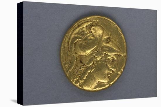 Gold Stater Bearing Image of Alexander the Great-null-Stretched Canvas