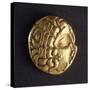 Gold Stater of Cenomani, Region of Le Mans, France, Recto, Gallic Coins-null-Stretched Canvas