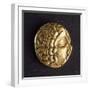 Gold Stater of Cenomani, Region of Le Mans, France, Recto, Gallic Coins-null-Framed Giclee Print