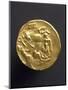 Gold Stater of Coriosoliti, Gauls from Brittany, Verso, Gallic Coins-null-Mounted Premium Giclee Print