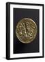 Gold Stater of Parisii, Gauls from Paris Region, Depicting Horse, Verso, Gallic Coins-null-Framed Giclee Print