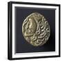 Gold Stater of Parisii, Gauls from Paris Region, Recto, Gallic Coins-null-Framed Giclee Print