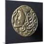 Gold Stater of Parisii, Gauls from Paris Region, Recto, Gallic Coins-null-Mounted Giclee Print