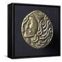 Gold Stater of Parisii, Gauls from Paris Region, Recto, Gallic Coins-null-Framed Stretched Canvas