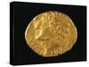 Gold Stater of Vercingetorix from Gaul, Roman Coins BC-null-Stretched Canvas