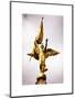 Gold Statue Atop World War I Memorial, Washington D.C, White Frame, Peace Colors-Philippe Hugonnard-Mounted Art Print