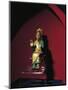 Gold Statue of Enthroned God El, from Ugarit, Ras-Shamra, Syria-null-Mounted Giclee Print