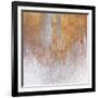 Gold Summer Woods Square-Roberto Gonzalez-Framed Art Print