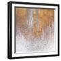 Gold Summer Woods Square-Roberto Gonzalez-Framed Art Print