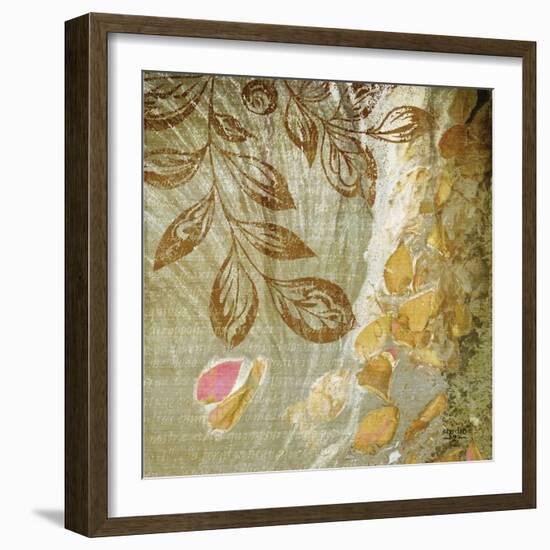 Gold Swirl I-Studio 2-Framed Photographic Print