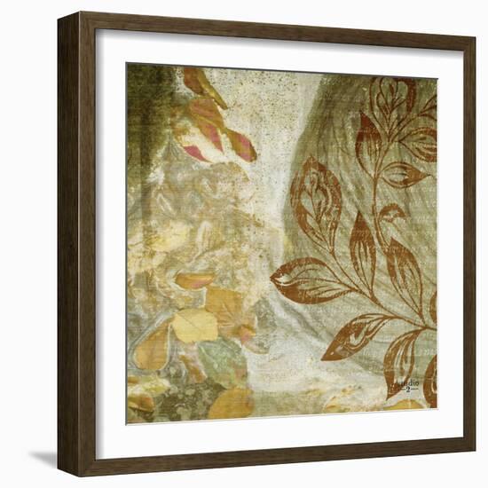 Gold Swirl II-Studio 2-Framed Photographic Print