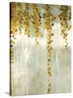 Gold Swirls-Lisa Kowalski-Stretched Canvas