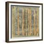 Gold Tapestry III Crop-Albena Hristova-Framed Art Print