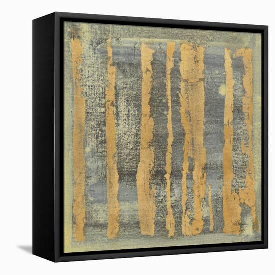 Gold Tapestry III Crop-Albena Hristova-Framed Stretched Canvas